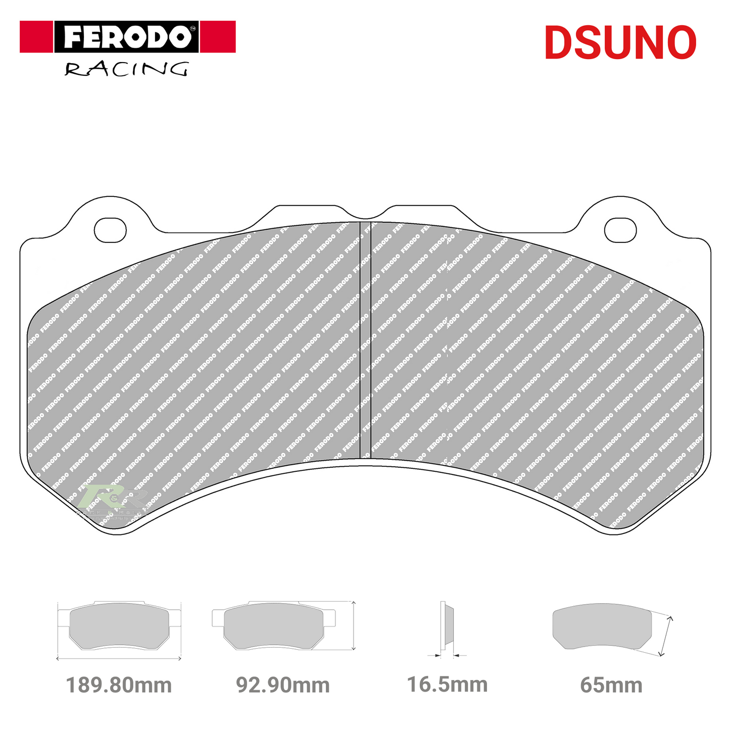 FRP3133Z - (Z/ZB) Dsuno Brake Pads - Race and Rally