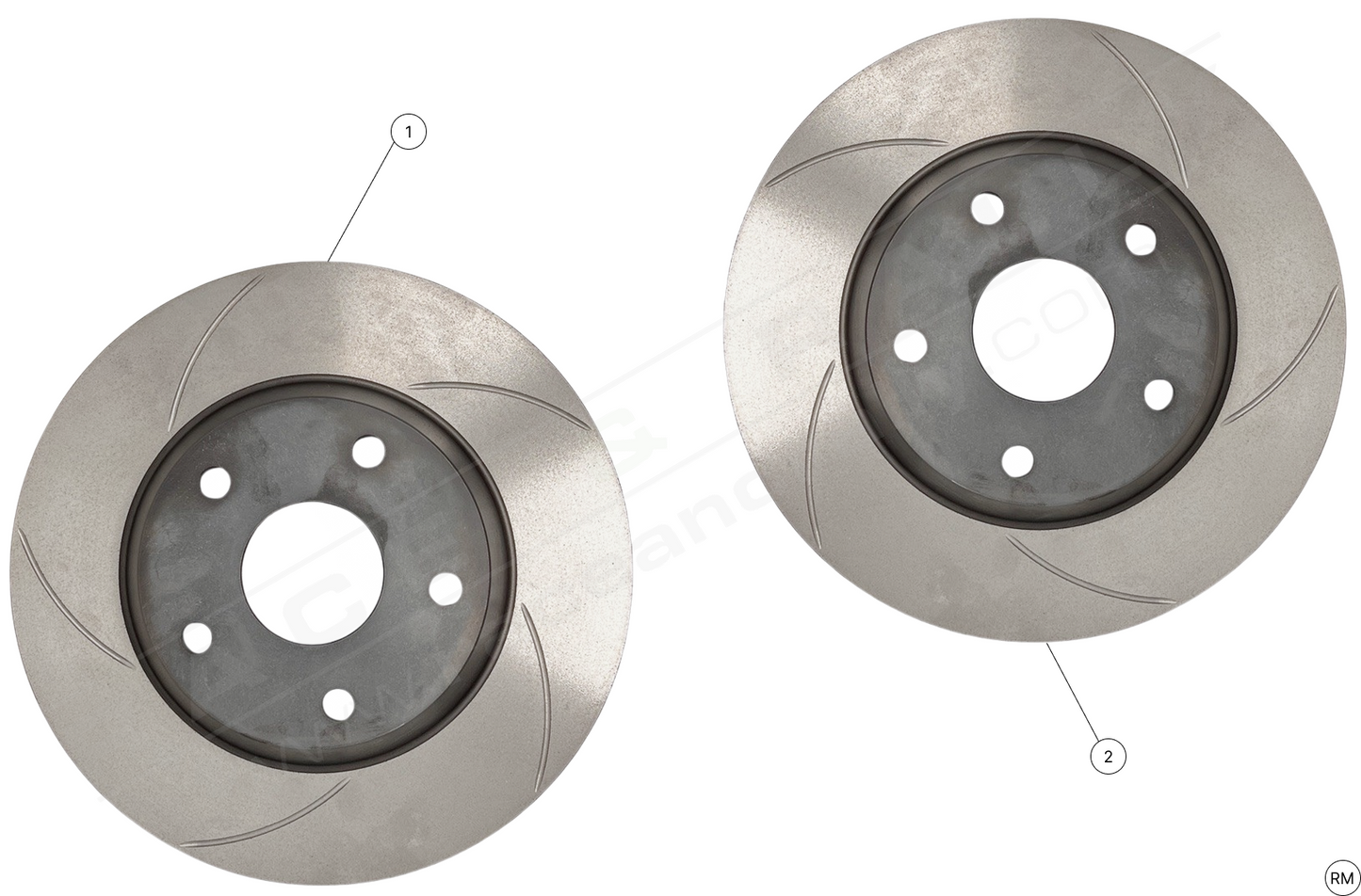 Rear Tarmac Brake Discs