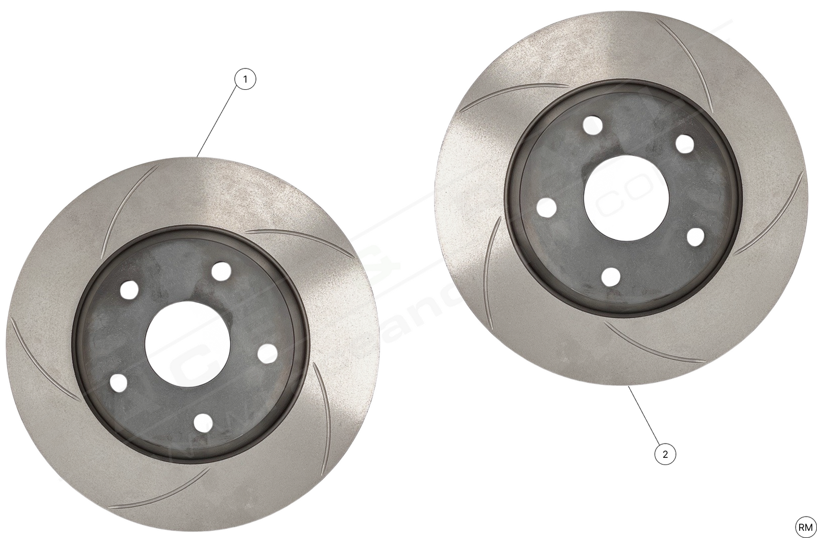 Rear Tarmac Brake Discs