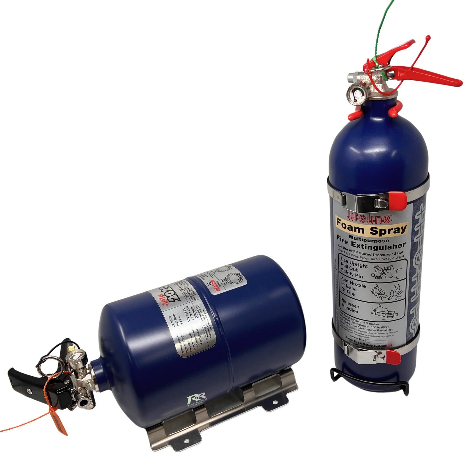 Lifeline Zero 2020 3Ltr Mechanical Rally Package with 2.4Ltr Hand Held - Race and Rally Exclusive - Race and Rally