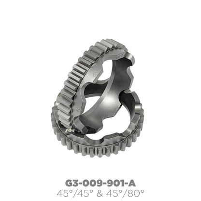 Gripper diff ramps and drivers for gripper differentials