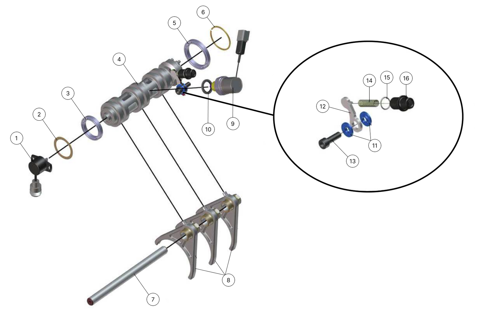 4 - Gear Selector - Race and Rally