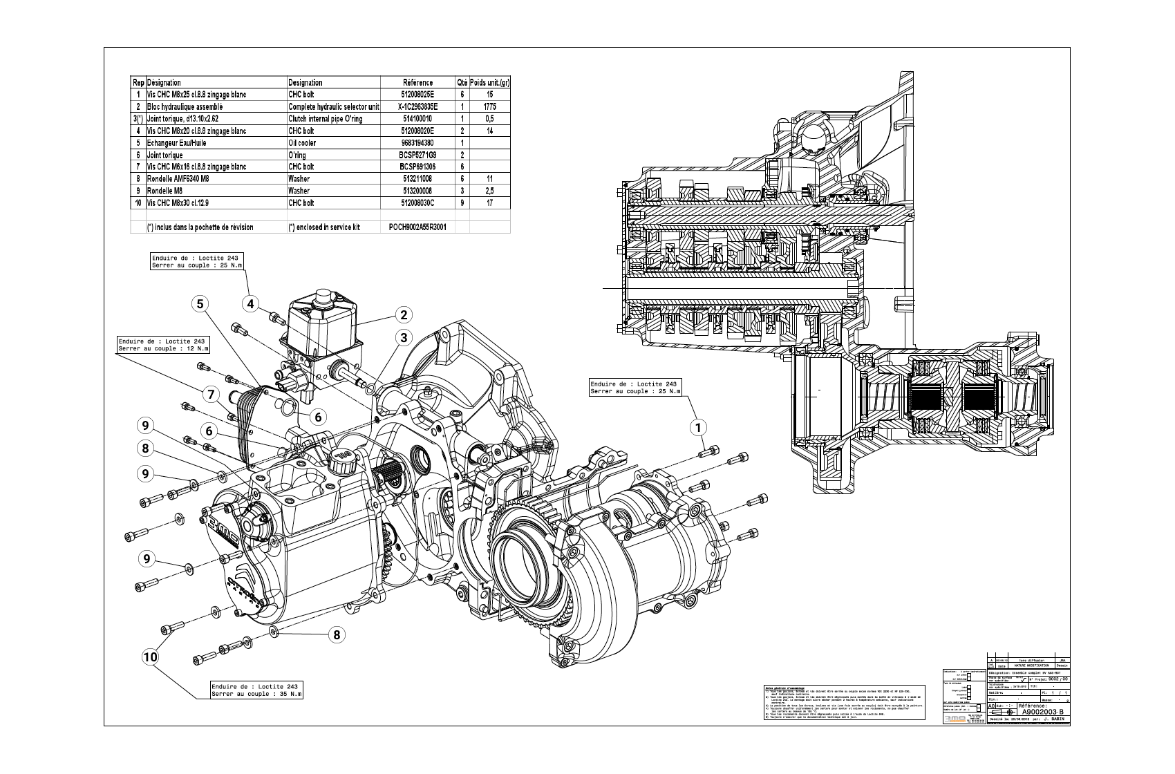 Gearbox Assembly - Race and Rally