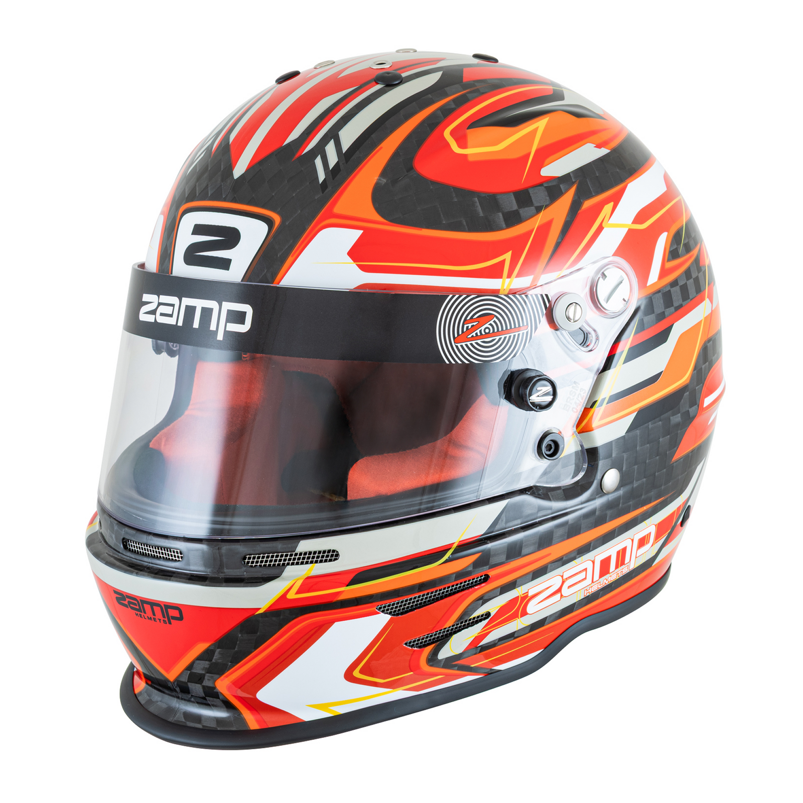 RZ 48 Youth Karting Helmet - Carbon Red