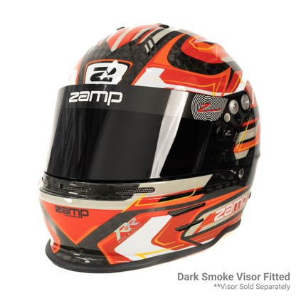 RZ 48 Youth Karting Helmet - Carbon Red