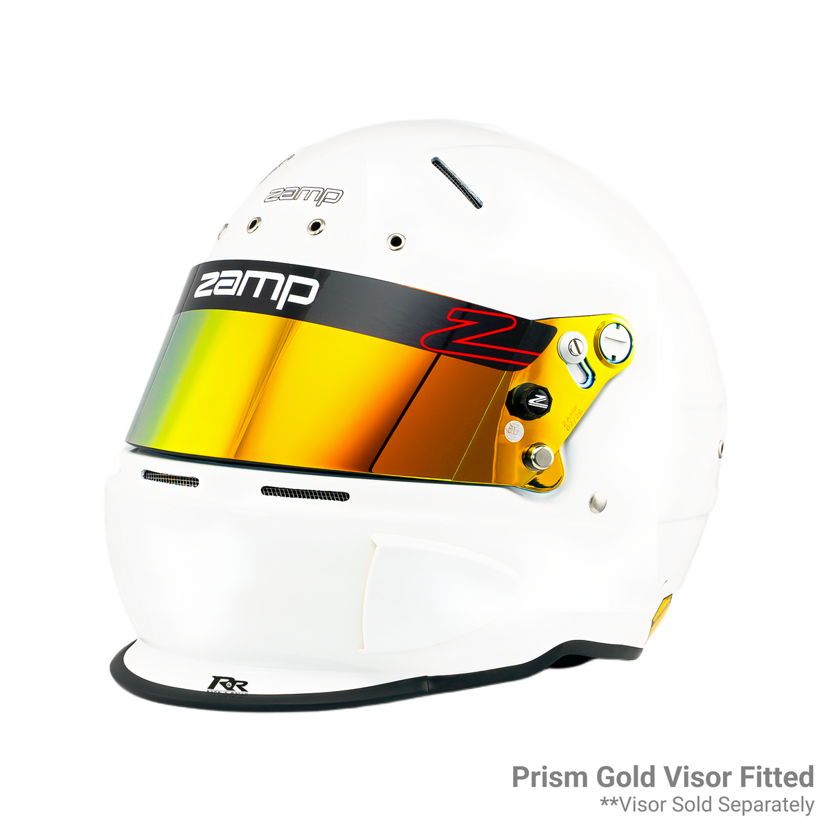 Zamp RZ 70F Racing Helmet - White