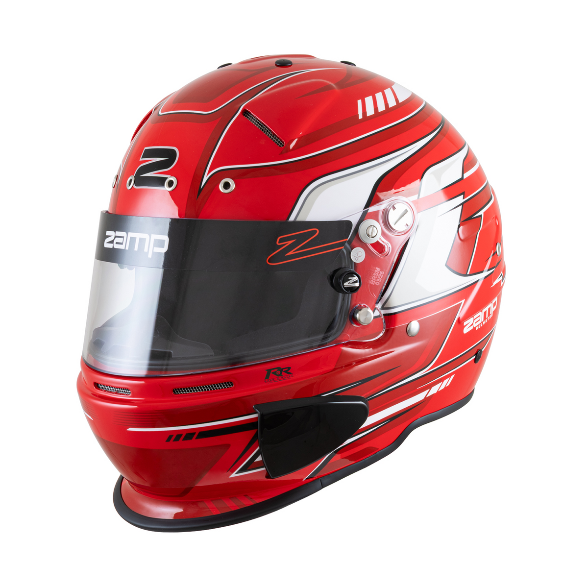 Zamp RZ 70F Racing Helmet - Red