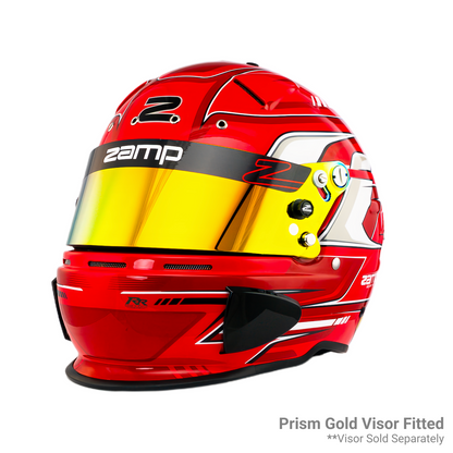 Zamp RZ 70F Racing Helmet - Red