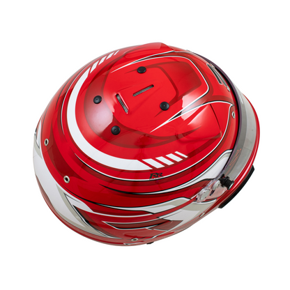 Zamp RZ 70F Racing Helmet - Red