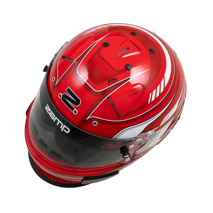 Zamp RZ 70F Racing Helmet - Red