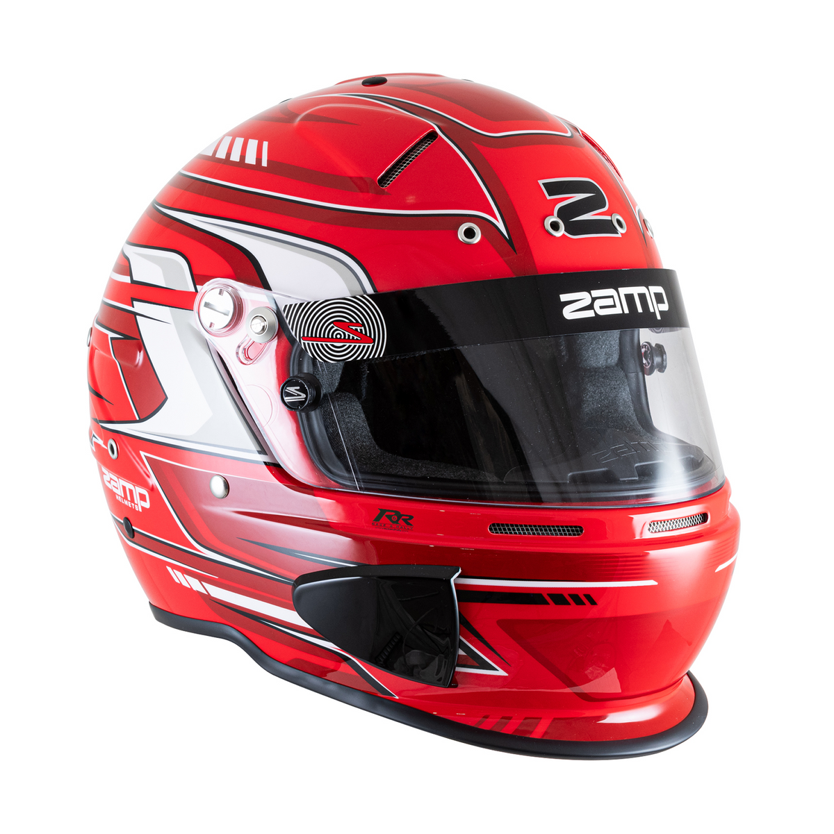 Zamp RZ 70F Racing Helmet - Red