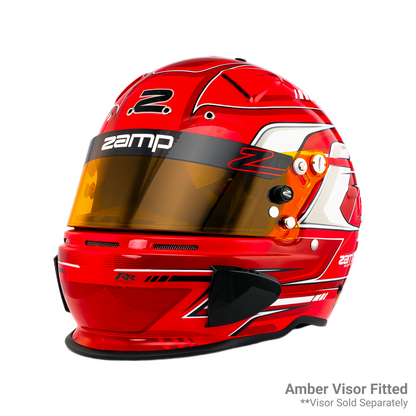 Zamp RZ 70F Racing Helmet - Red