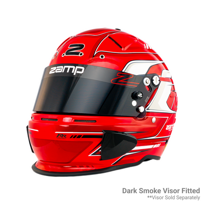 Zamp RZ 70F Racing Helmet - Red