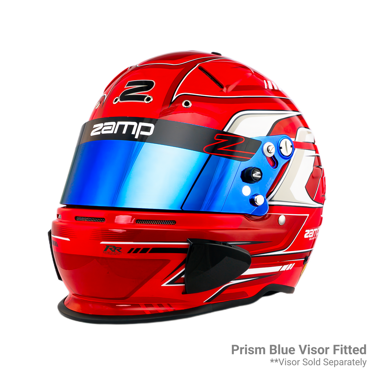 Zamp RZ 70F Racing Helmet - Red