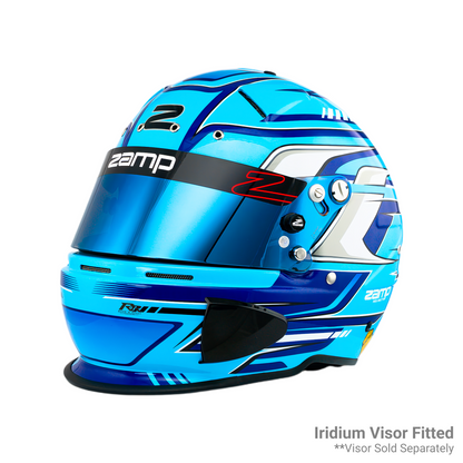 Zamp RZ 70F Racing Helmet - Blue