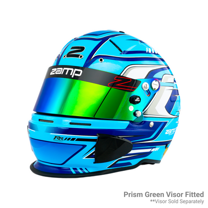 Zamp RZ 70F Racing Helmet - Blue