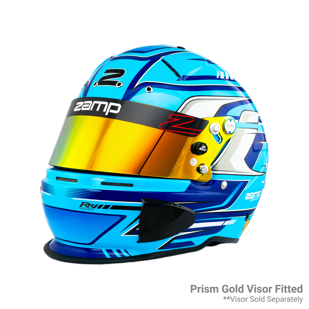 Zamp RZ 70F Racing Helmet - Blue