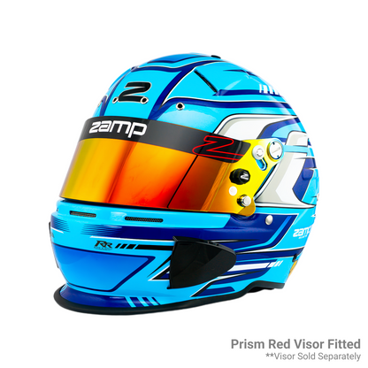 Zamp RZ 70F Racing Helmet - Blue
