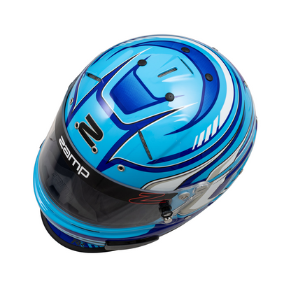 Zamp RZ 70F Racing Helmet - Blue