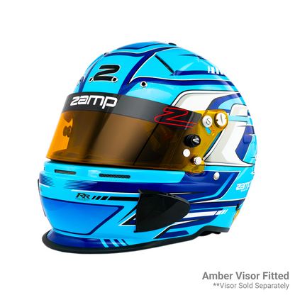 Zamp RZ 70F Racing Helmet - Blue