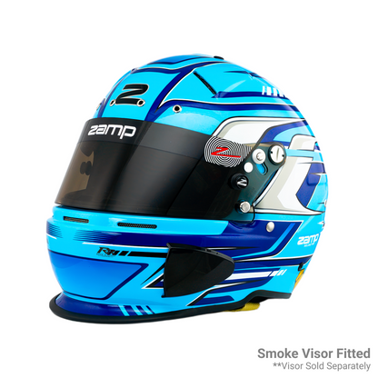 Zamp RZ 70F Racing Helmet - Blue