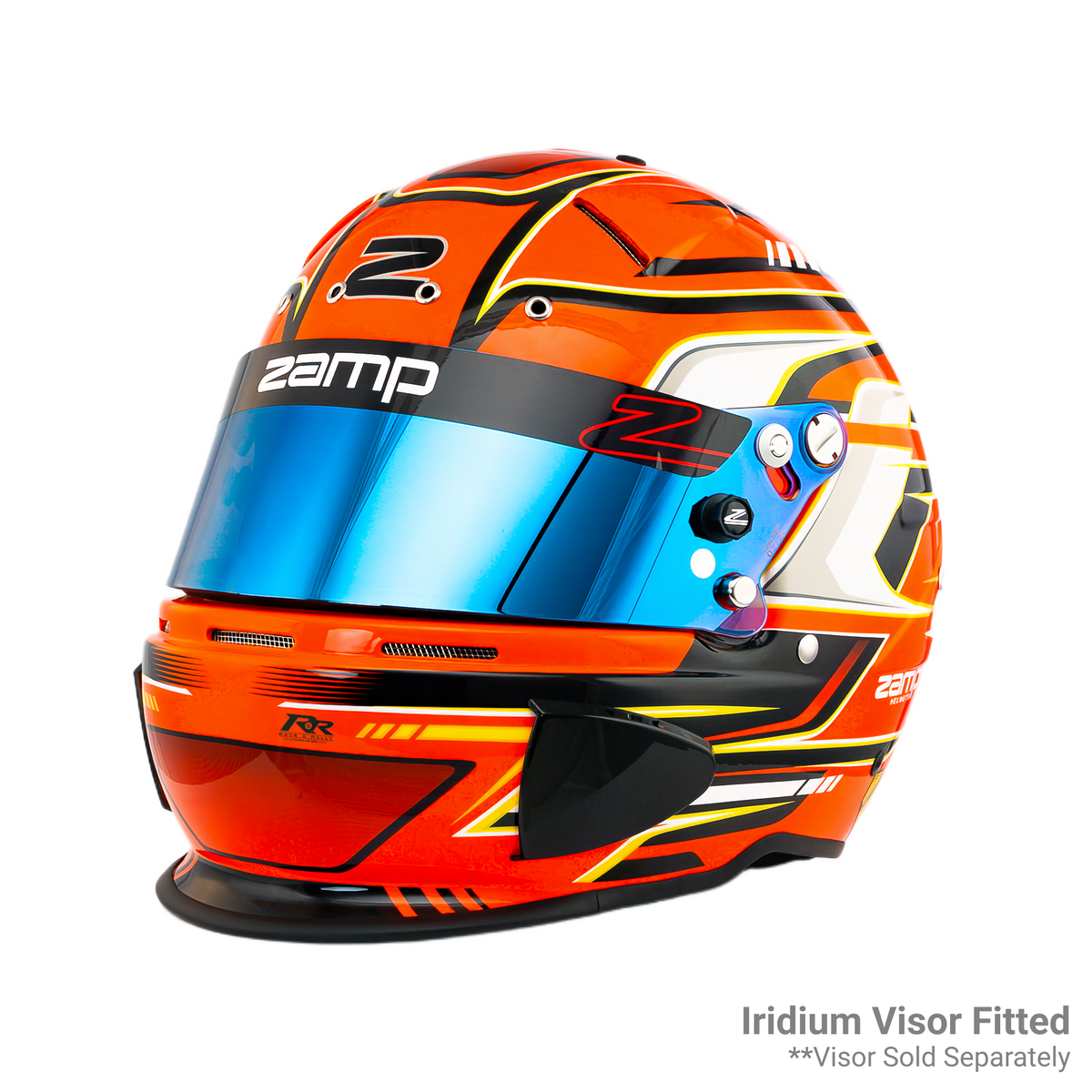 Zamp RZ 70F Racing Helmet - Orange