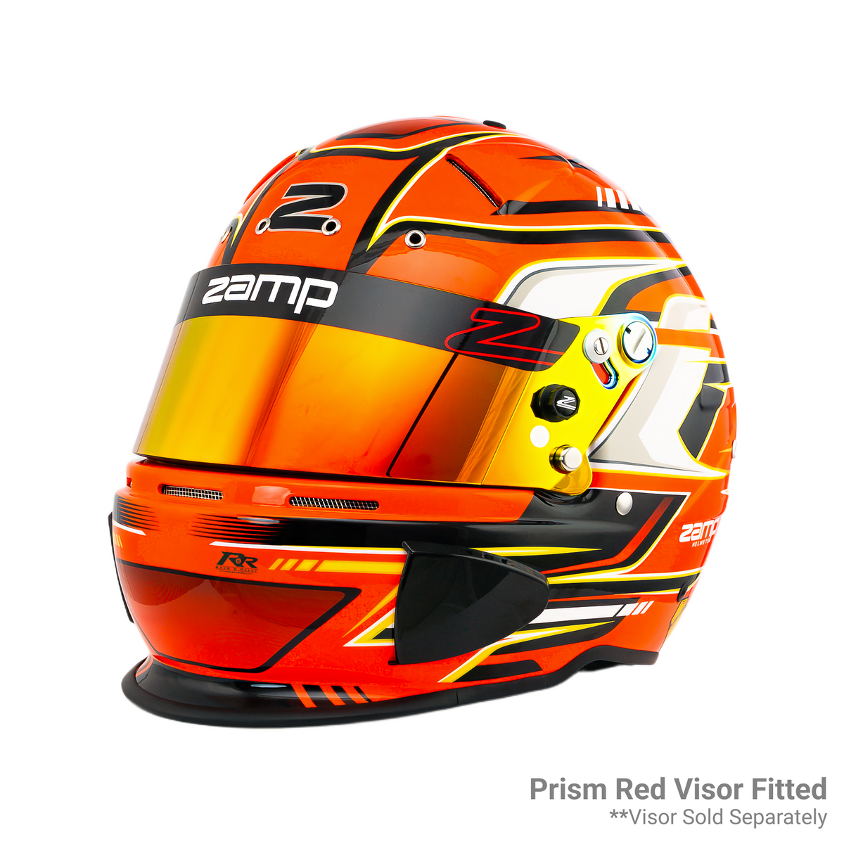 Zamp RZ 70F Racing Helmet - Orange
