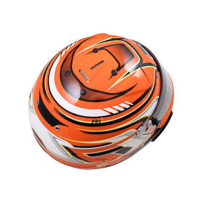 Zamp RZ 70F Racing Helmet - Orange