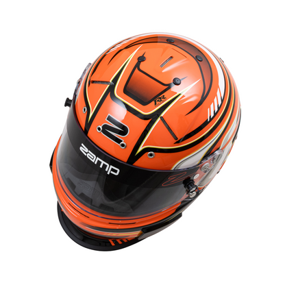 Zamp RZ 70F Racing Helmet - Orange