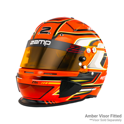 Zamp RZ 70F Racing Helmet - Orange