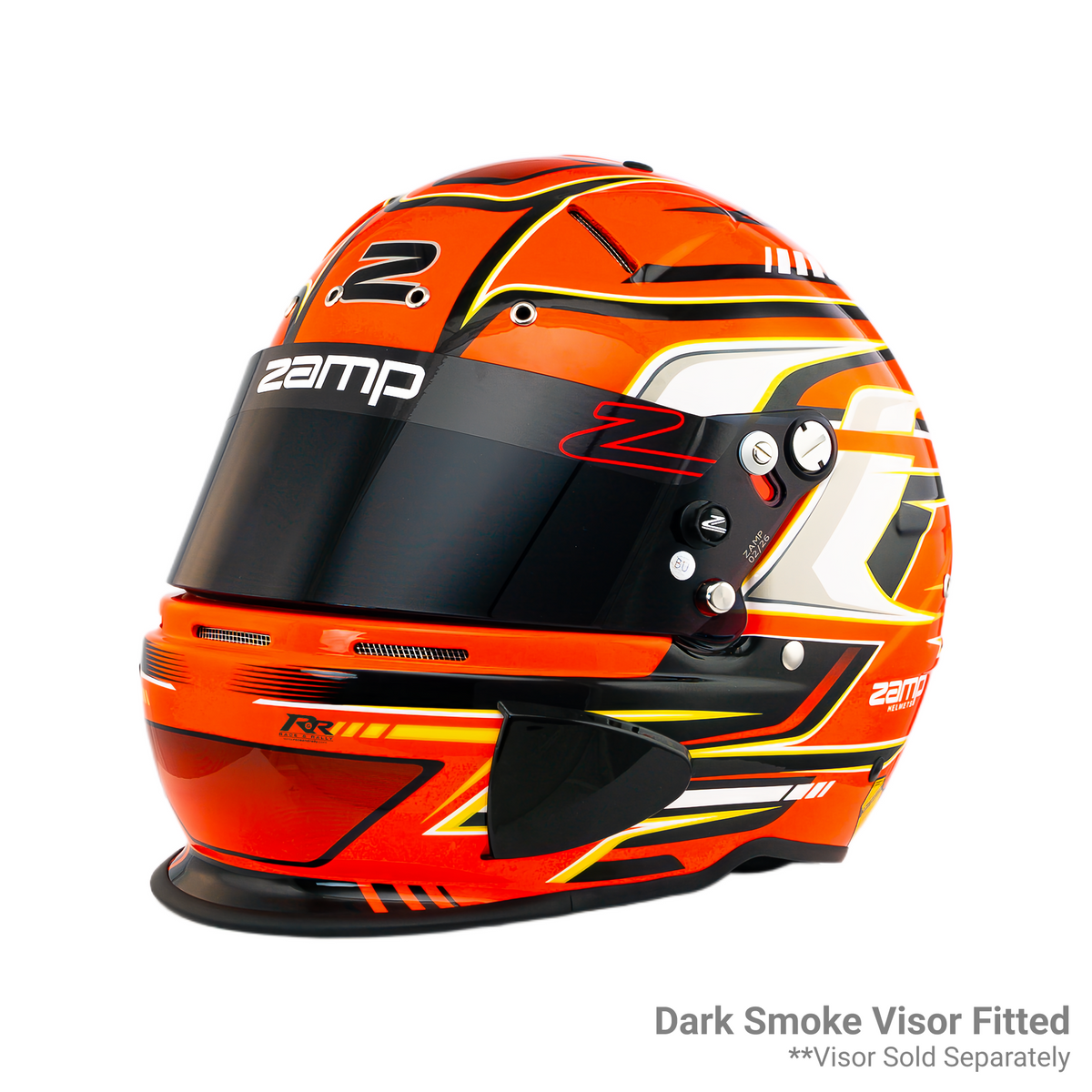 Zamp RZ 70F Racing Helmet - Orange