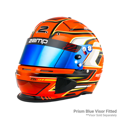 Zamp RZ 70F Racing Helmet - Orange