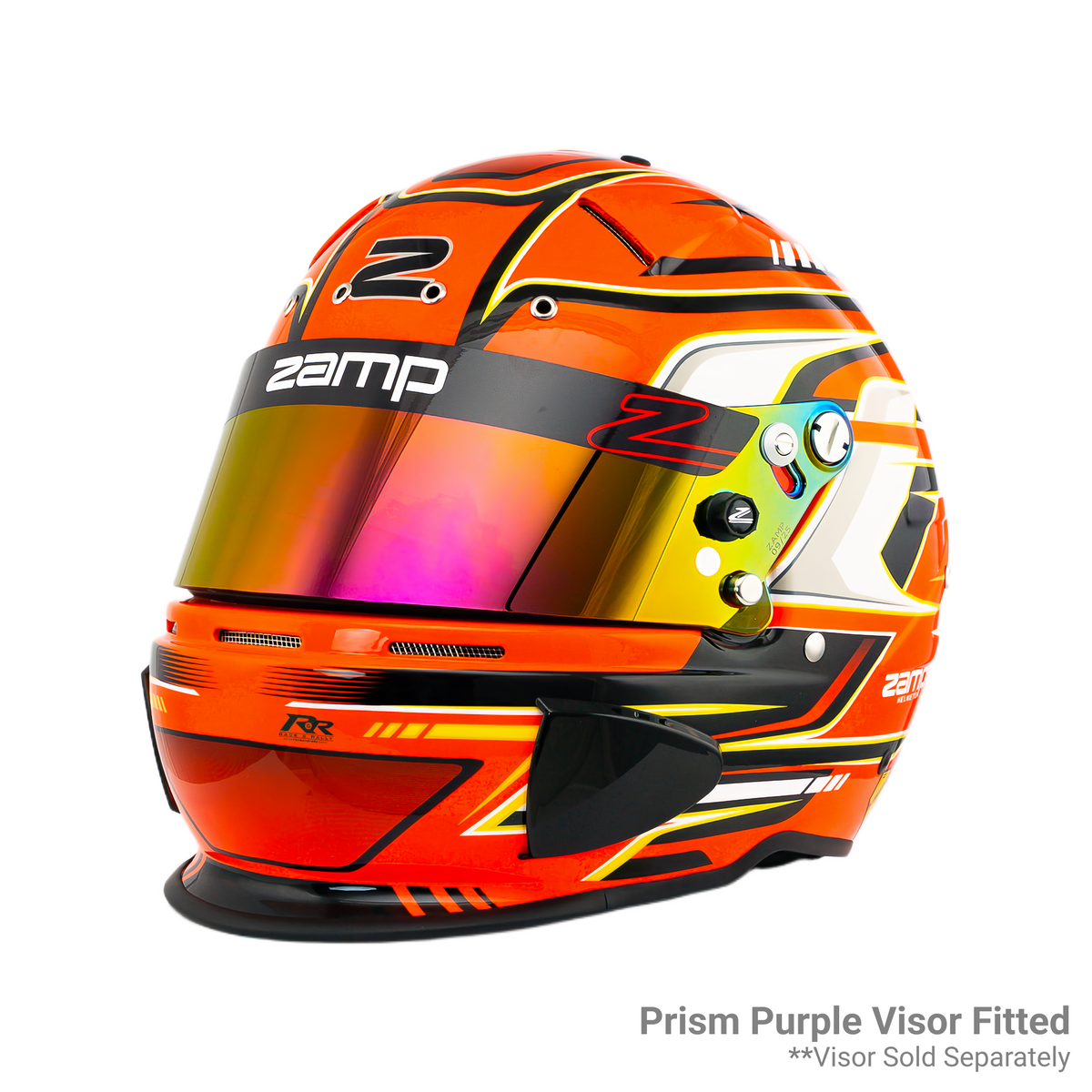 Zamp RZ 70F Racing Helmet - Orange