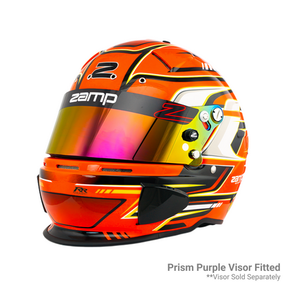 Zamp RZ 70F Racing Helmet - Orange