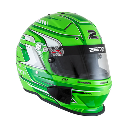 Zamp RZ 70F Racing Helmet - Green