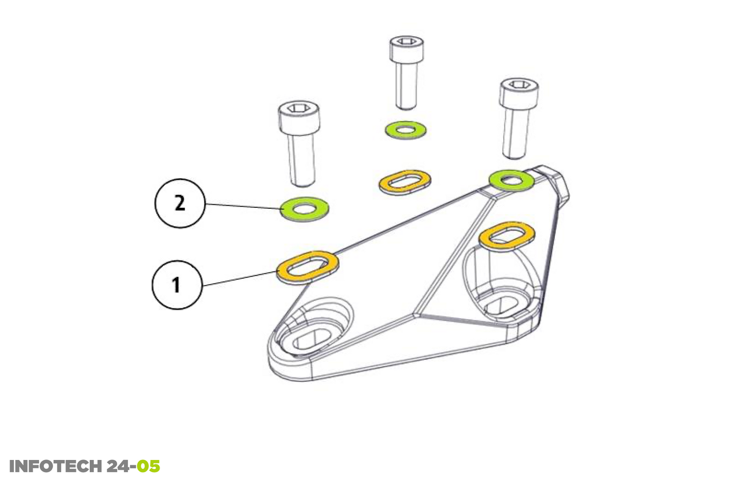 Infotech 24-05 - Gearbox Shim Kit - Race and Rally