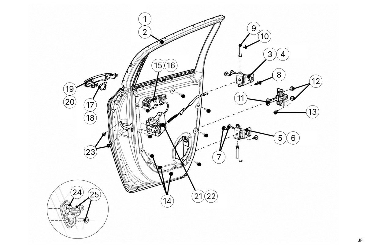 K7G - Rear Door - OR4