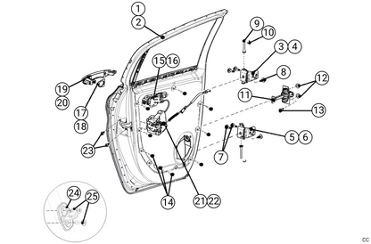 K7G - Rear Door - Race and Rally