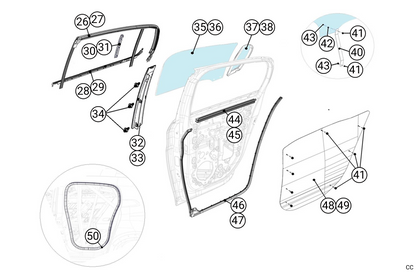 K7G - Rear Door - Race and Rally