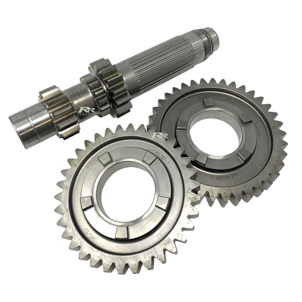 Primary Shaft 1st & 2nd Gear - 12x37 & 15x34 - Short Ratio