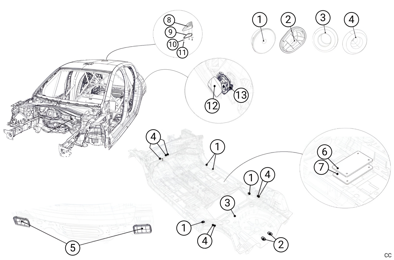 K9A - Bodywork Equipment - Race and Rally