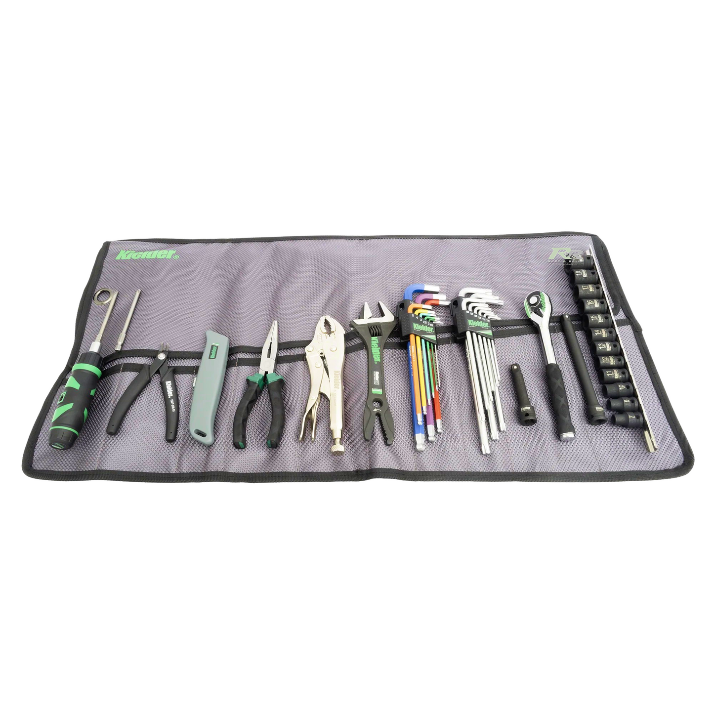 Loaded Hand Tool Roll Technician Kit