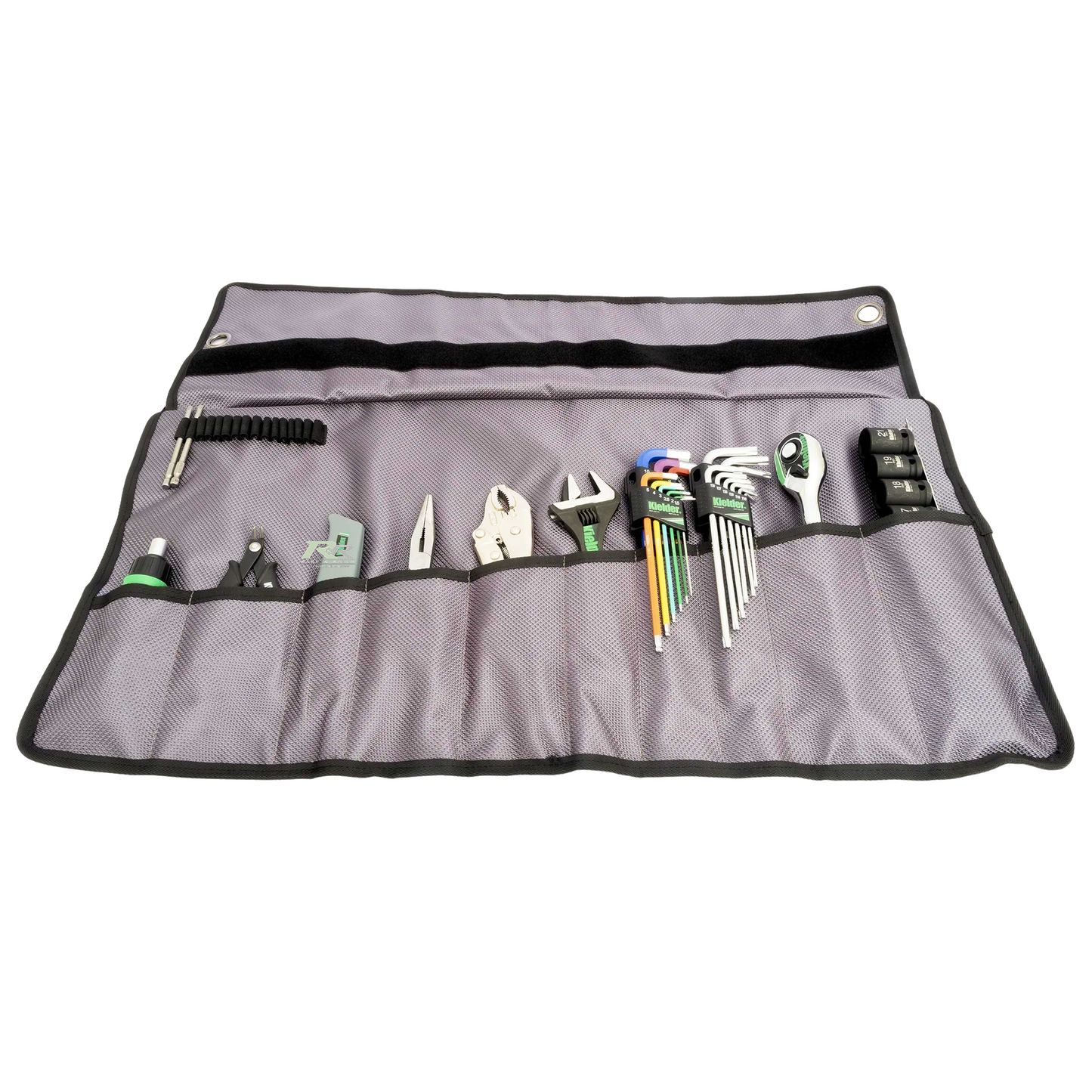 Loaded Hand Tool Roll Technician Kit