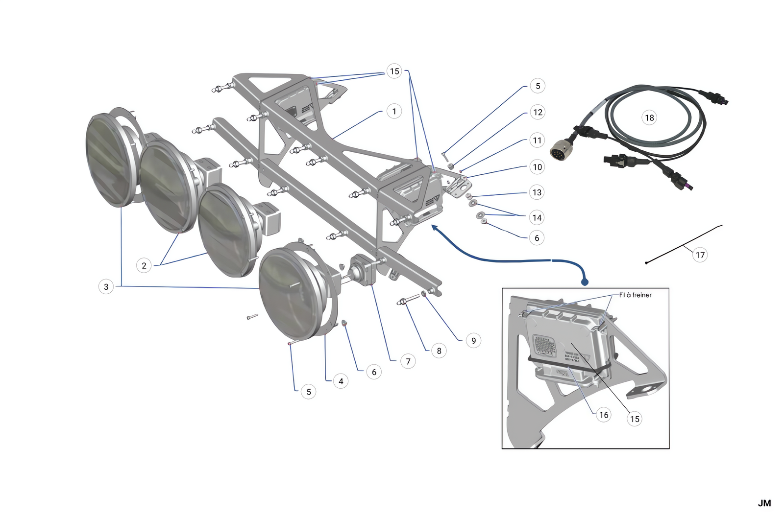 Z2C - Lamp Pod Kit - Race and Rally