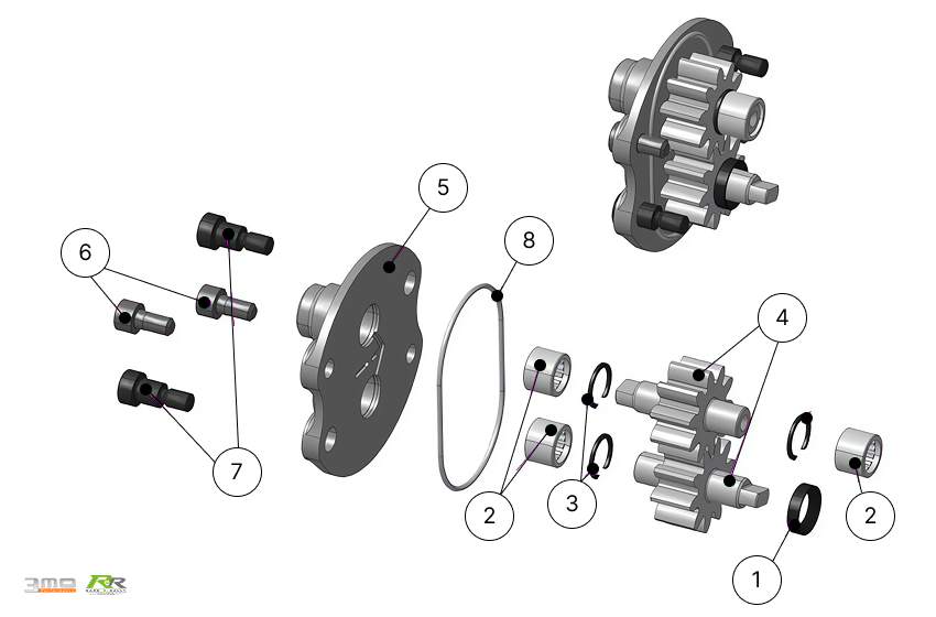 ETV-R Lubricating Pump