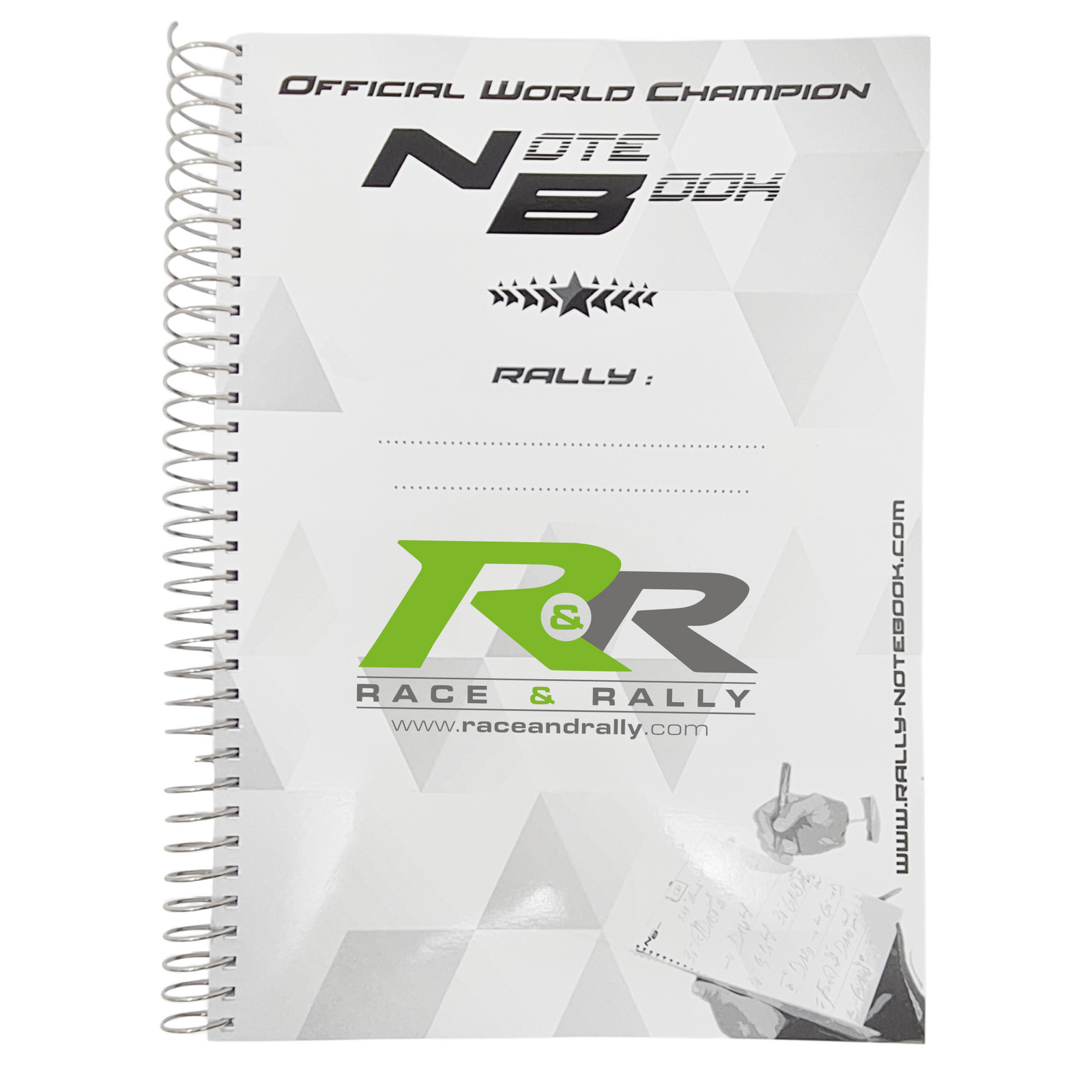 NoteBook Pacenote Book - A4 - Race and Rally