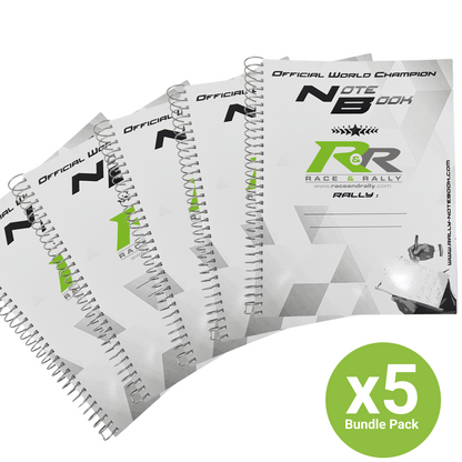 NoteBook Pacenote Book - Standard - Race and Rally