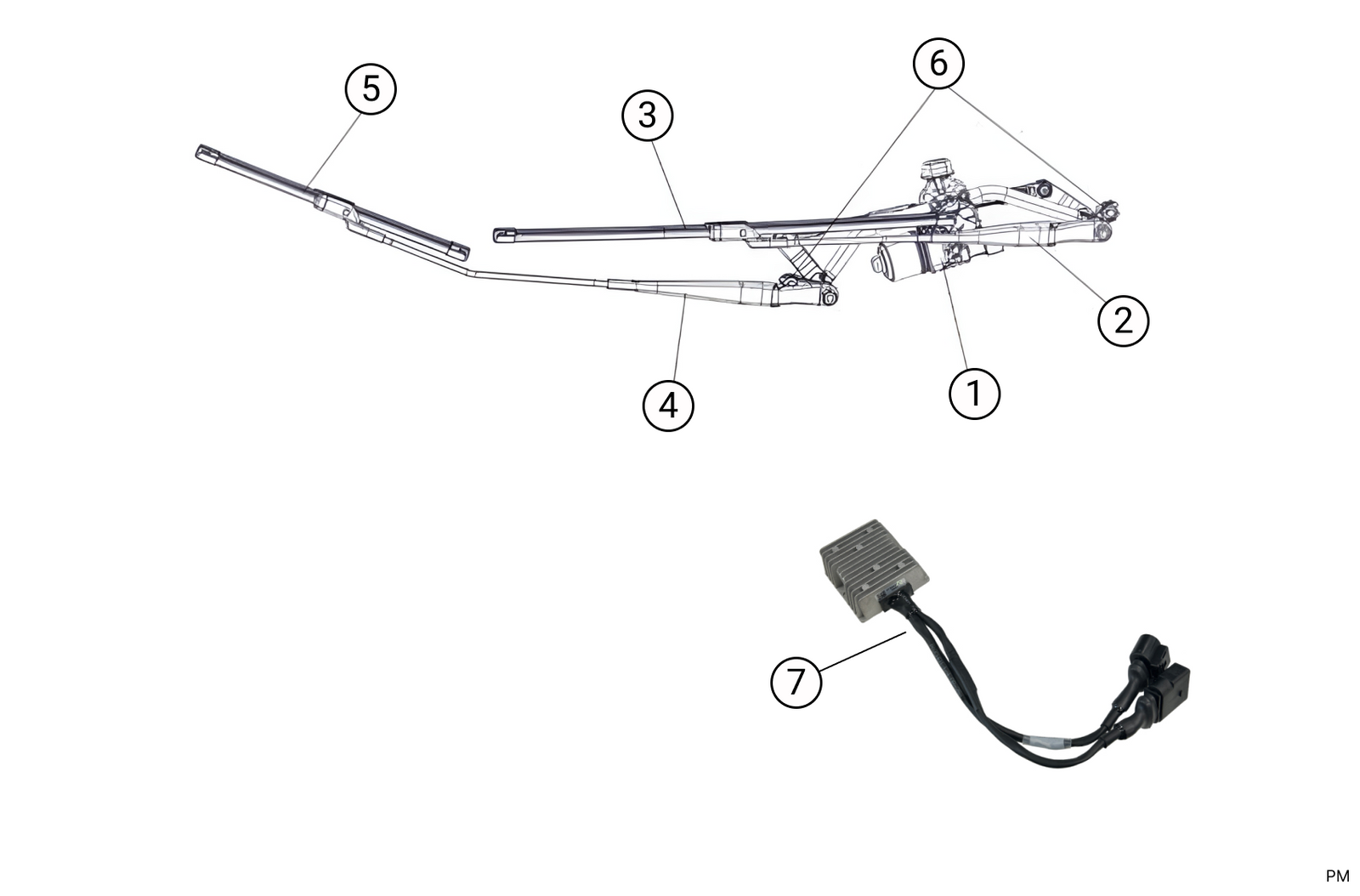 P1A - Windscreen Wipers