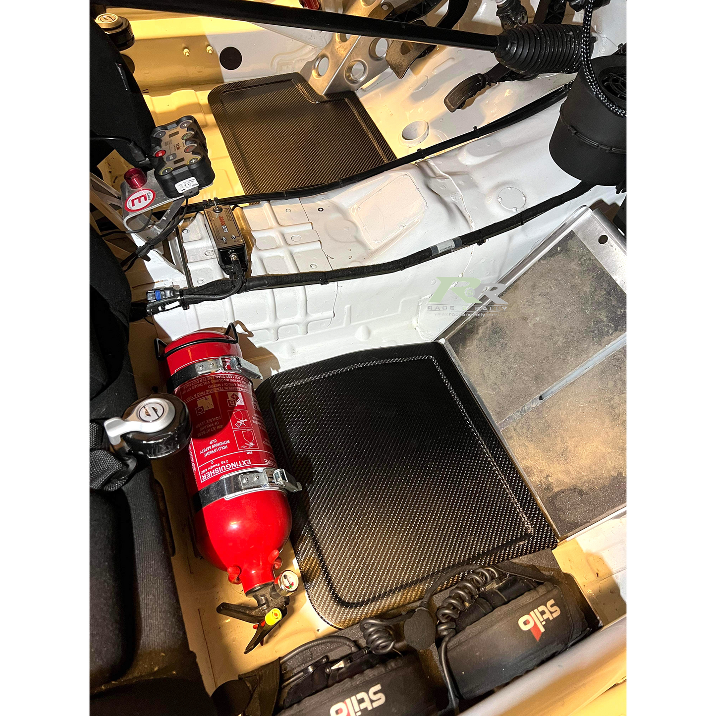 Rally 4 Carbon Foot Trays - Pair - Race and Rally