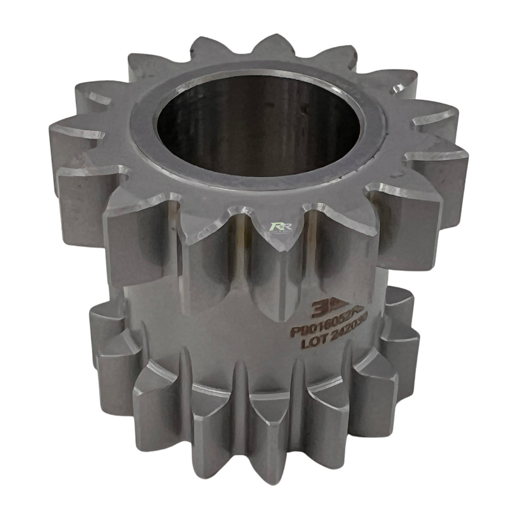 Double gear pinion 3rd/4th